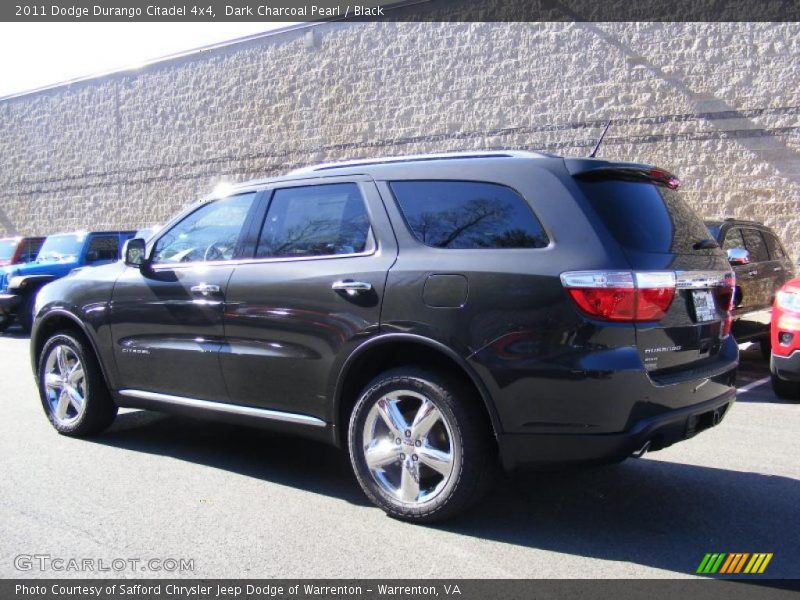 Dark Charcoal Pearl / Black 2011 Dodge Durango Citadel 4x4