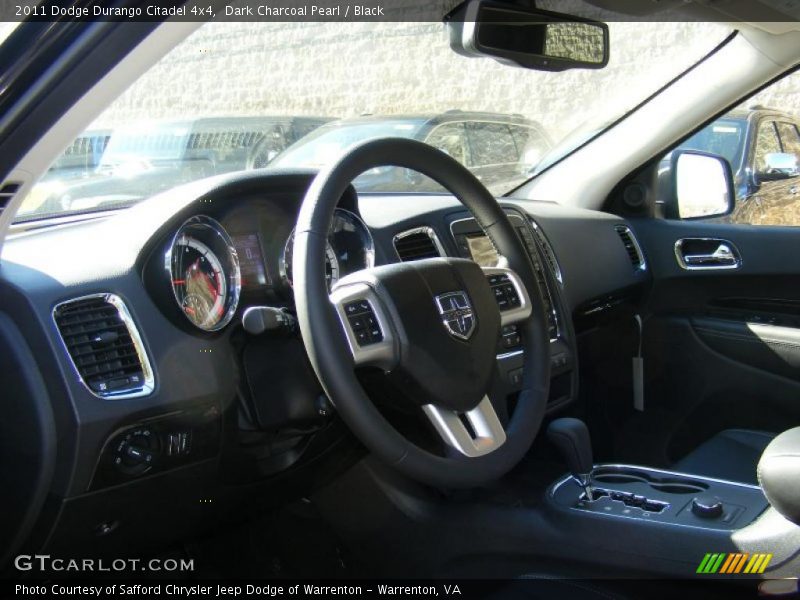 Dark Charcoal Pearl / Black 2011 Dodge Durango Citadel 4x4