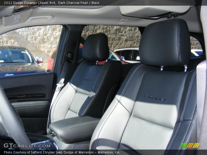 Dark Charcoal Pearl / Black 2011 Dodge Durango Citadel 4x4