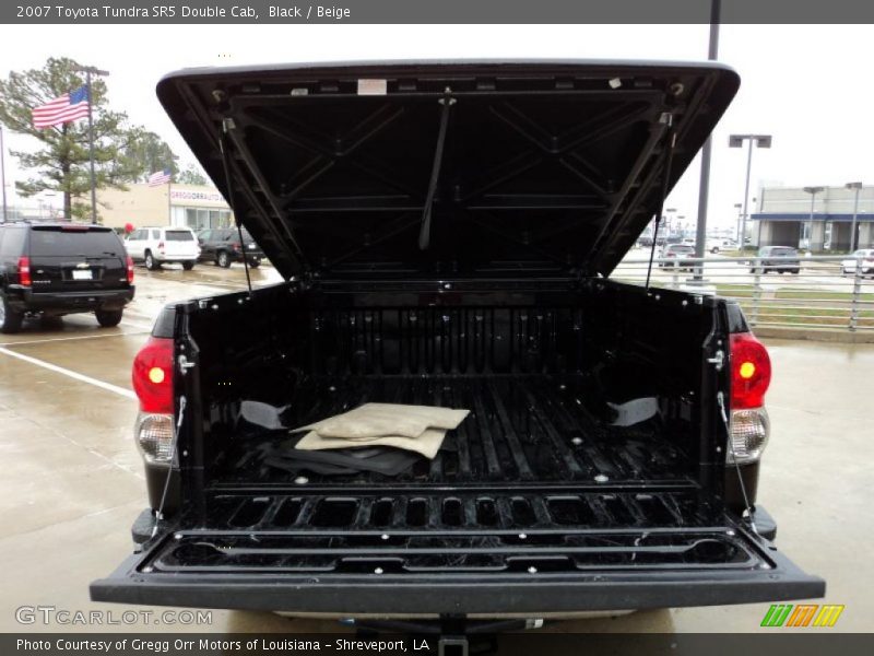 Black / Beige 2007 Toyota Tundra SR5 Double Cab