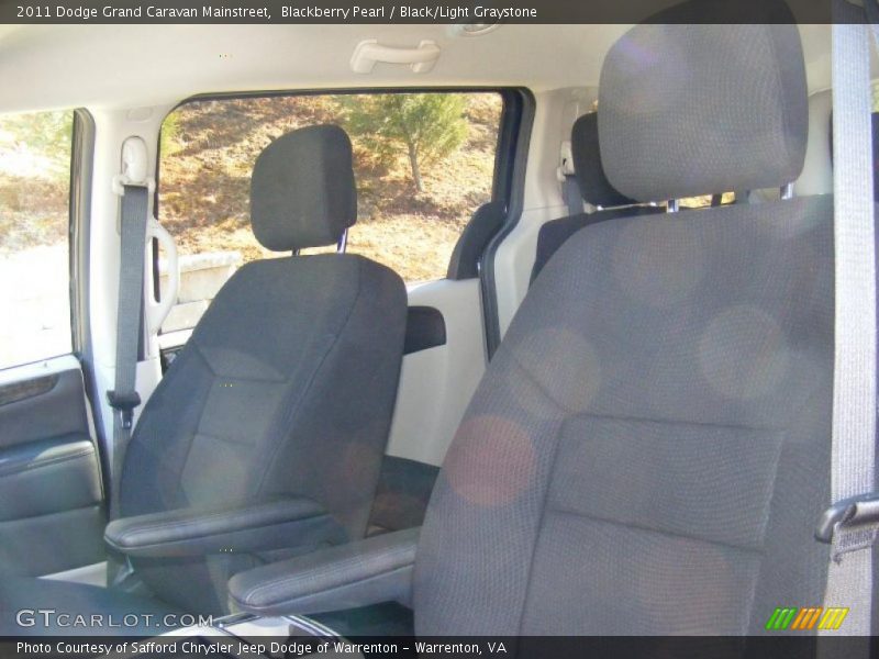 Blackberry Pearl / Black/Light Graystone 2011 Dodge Grand Caravan Mainstreet