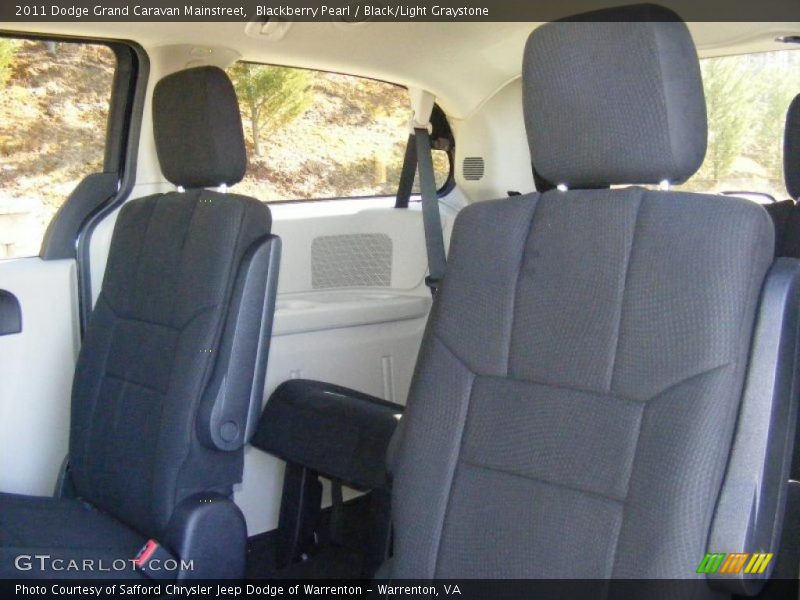 Blackberry Pearl / Black/Light Graystone 2011 Dodge Grand Caravan Mainstreet