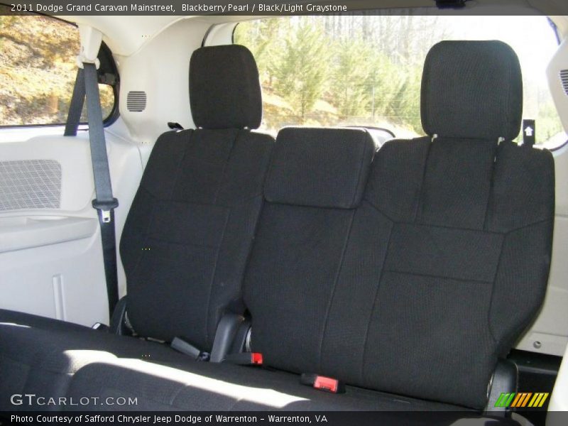 Blackberry Pearl / Black/Light Graystone 2011 Dodge Grand Caravan Mainstreet