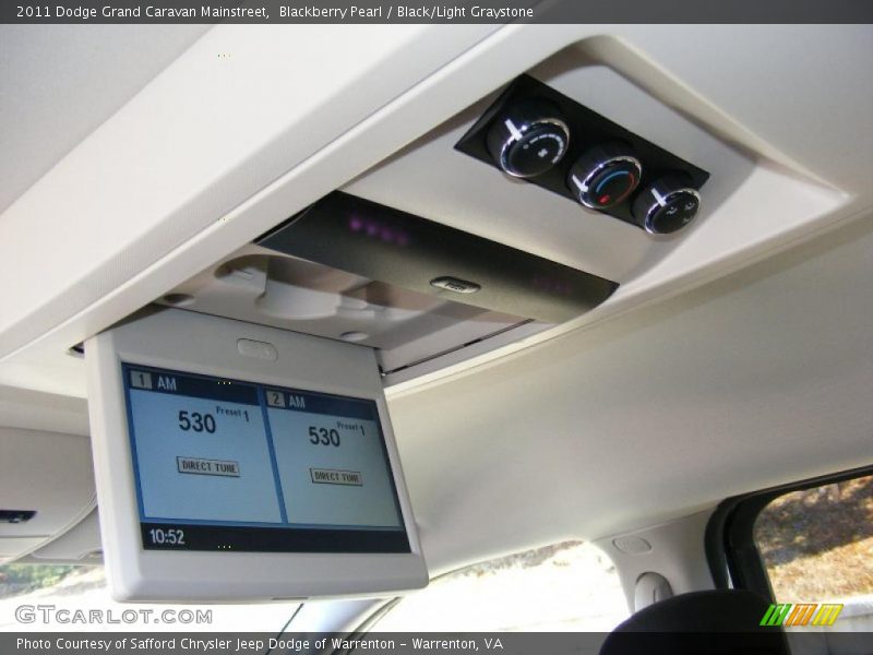 Blackberry Pearl / Black/Light Graystone 2011 Dodge Grand Caravan Mainstreet
