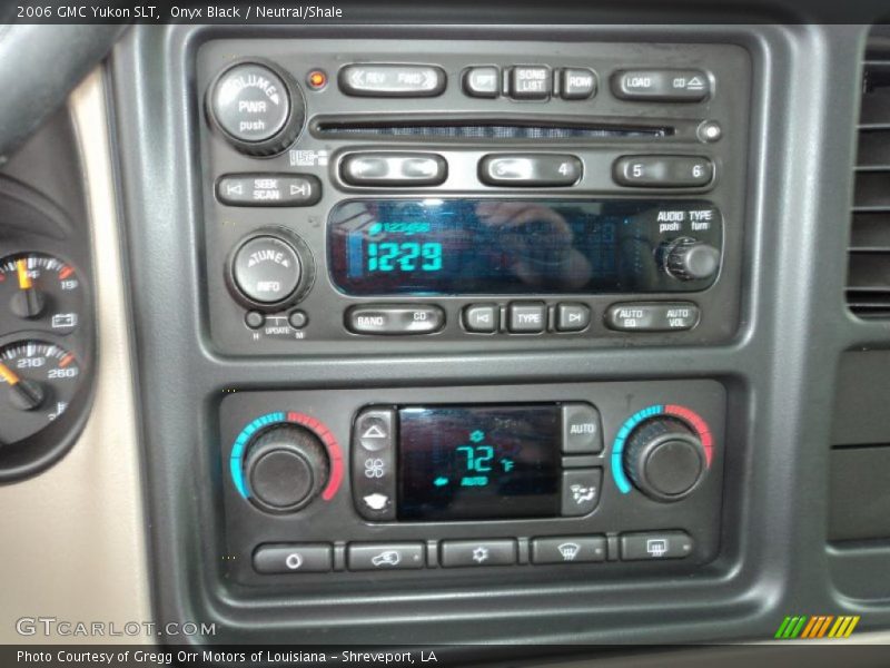 Controls of 2006 Yukon SLT