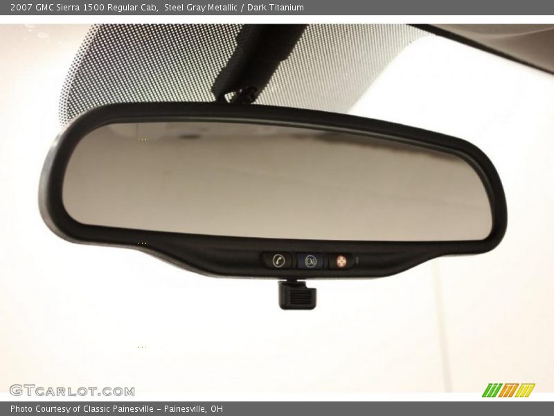 Steel Gray Metallic / Dark Titanium 2007 GMC Sierra 1500 Regular Cab