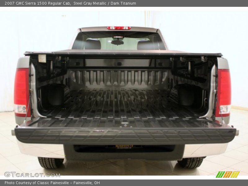 Steel Gray Metallic / Dark Titanium 2007 GMC Sierra 1500 Regular Cab