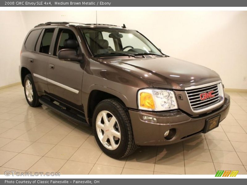 Medium Brown Metallic / Ebony 2008 GMC Envoy SLE 4x4