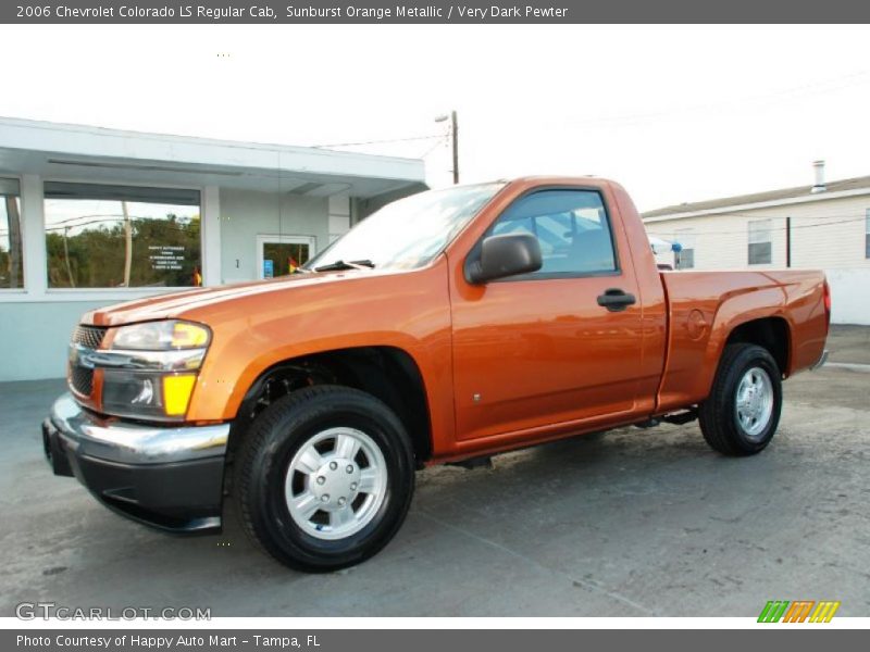  2006 Colorado LS Regular Cab Sunburst Orange Metallic
