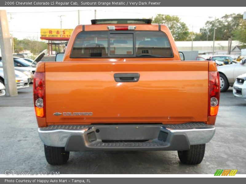  2006 Colorado LS Regular Cab Sunburst Orange Metallic