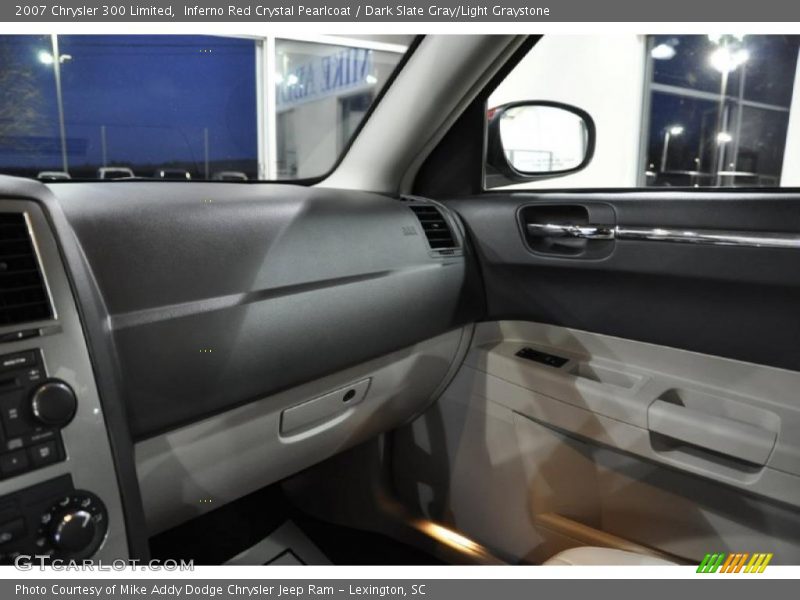 Inferno Red Crystal Pearlcoat / Dark Slate Gray/Light Graystone 2007 Chrysler 300 Limited