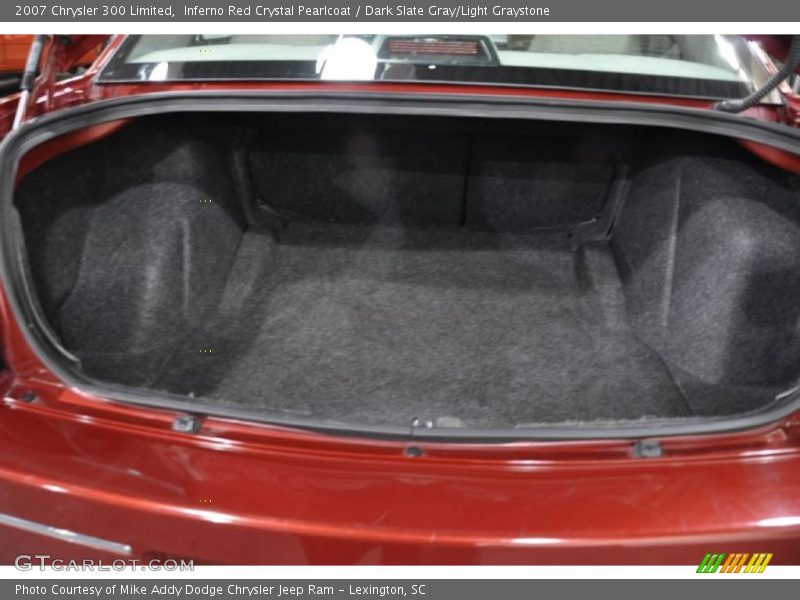 Inferno Red Crystal Pearlcoat / Dark Slate Gray/Light Graystone 2007 Chrysler 300 Limited