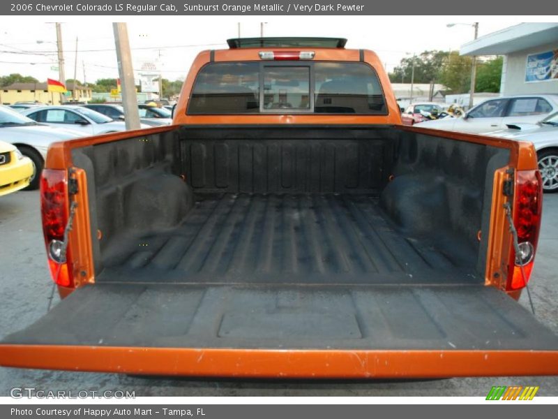 Sunburst Orange Metallic / Very Dark Pewter 2006 Chevrolet Colorado LS Regular Cab