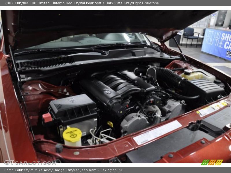 Inferno Red Crystal Pearlcoat / Dark Slate Gray/Light Graystone 2007 Chrysler 300 Limited