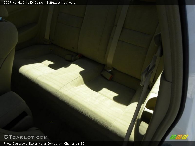 Taffeta White / Ivory 2007 Honda Civic EX Coupe