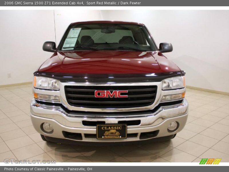 Sport Red Metallic / Dark Pewter 2006 GMC Sierra 1500 Z71 Extended Cab 4x4