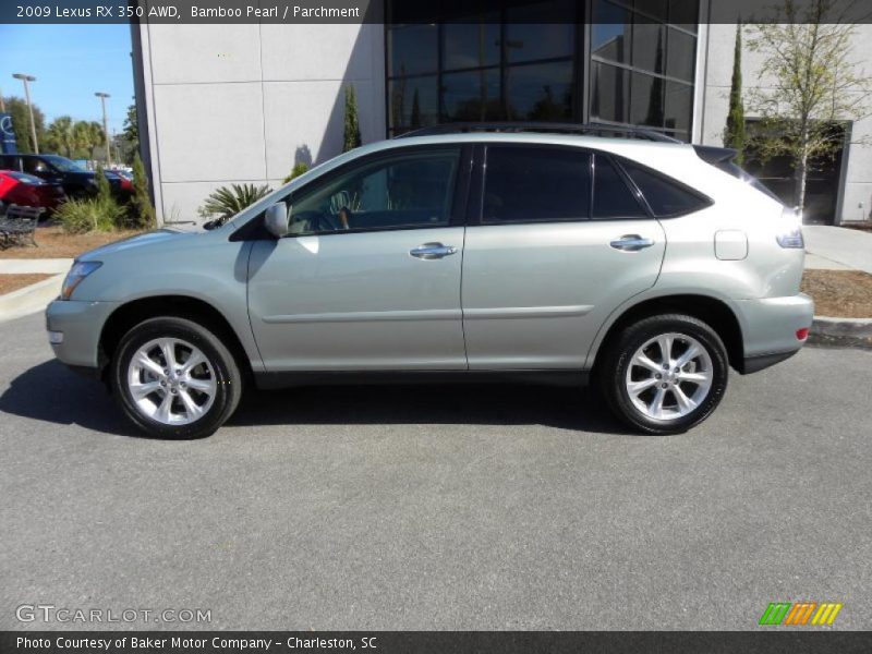 Bamboo Pearl / Parchment 2009 Lexus RX 350 AWD