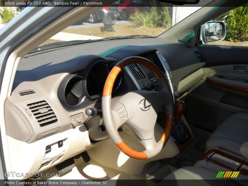 Bamboo Pearl / Parchment 2009 Lexus RX 350 AWD