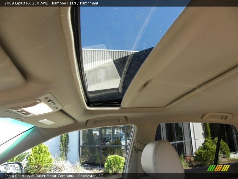 Bamboo Pearl / Parchment 2009 Lexus RX 350 AWD