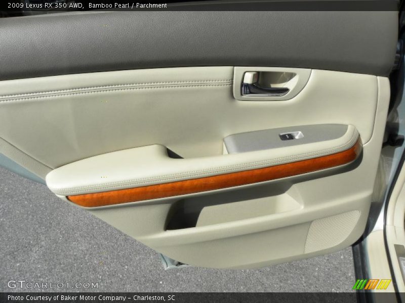 Bamboo Pearl / Parchment 2009 Lexus RX 350 AWD