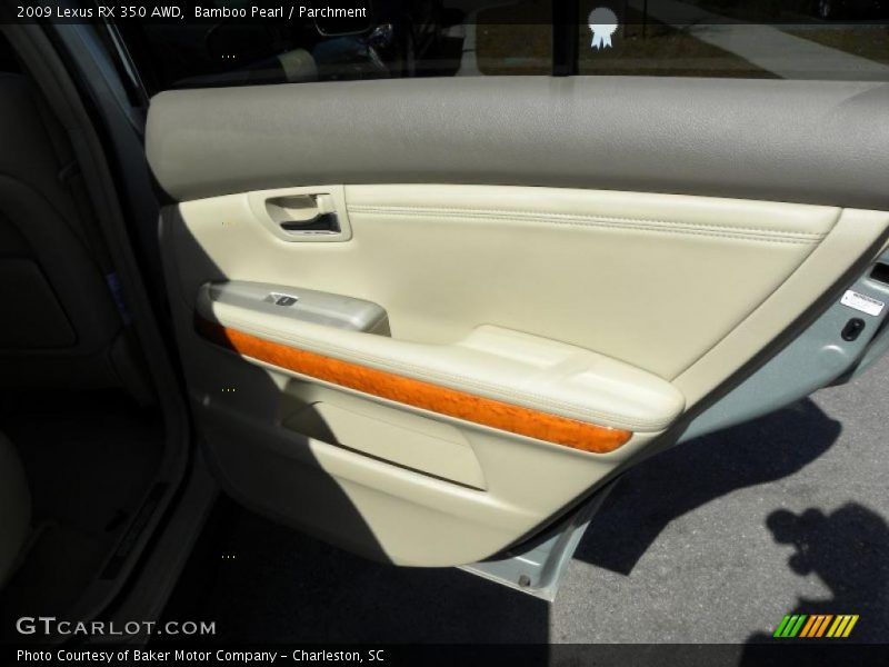 Bamboo Pearl / Parchment 2009 Lexus RX 350 AWD