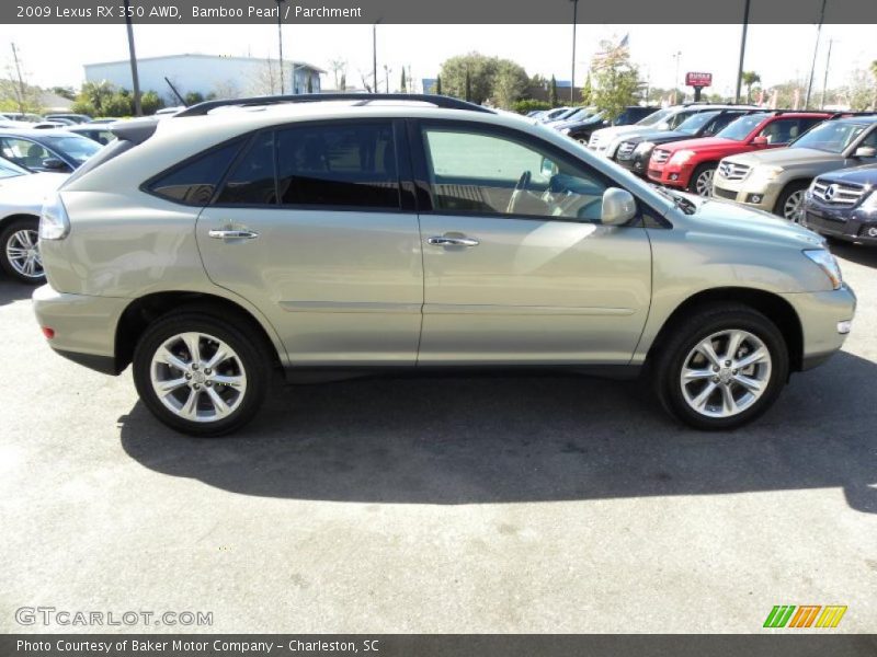 Bamboo Pearl / Parchment 2009 Lexus RX 350 AWD