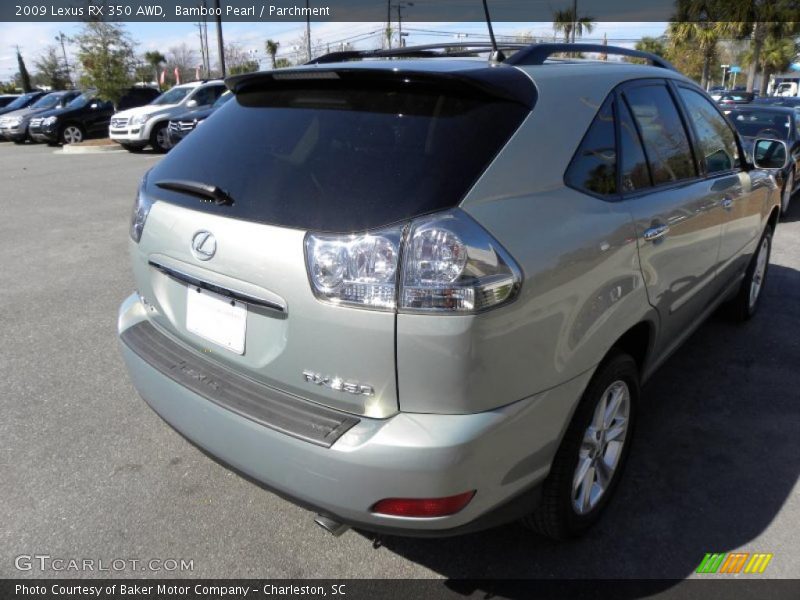 Bamboo Pearl / Parchment 2009 Lexus RX 350 AWD