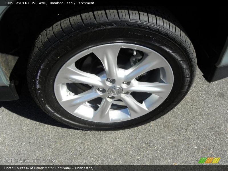 Bamboo Pearl / Parchment 2009 Lexus RX 350 AWD
