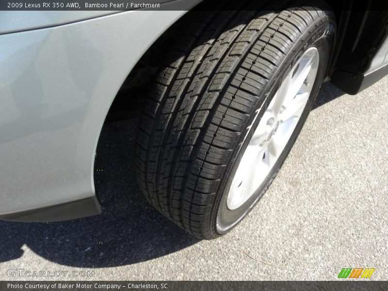Bamboo Pearl / Parchment 2009 Lexus RX 350 AWD