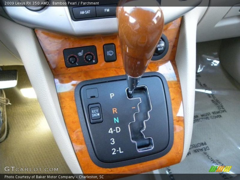 Bamboo Pearl / Parchment 2009 Lexus RX 350 AWD