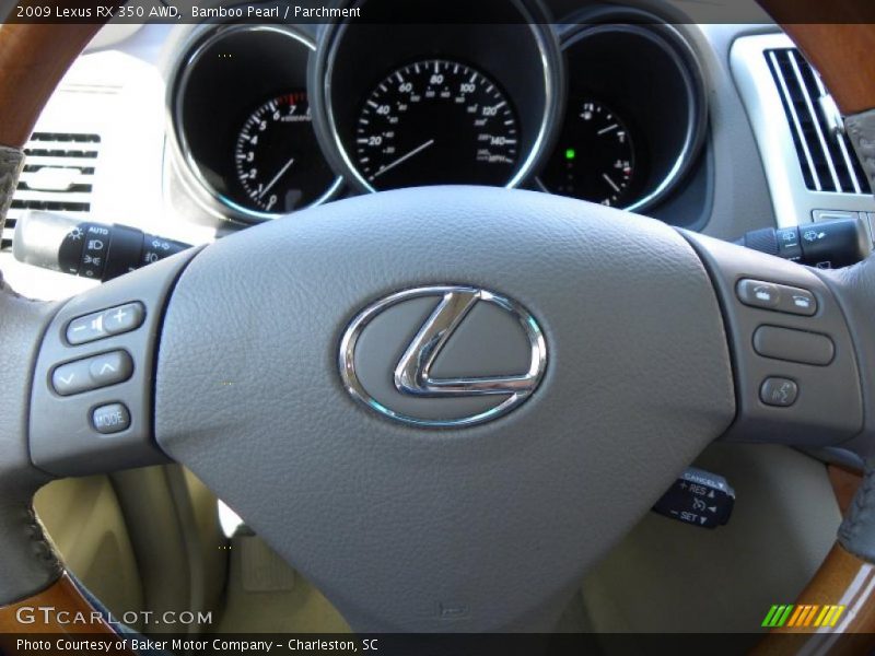 Bamboo Pearl / Parchment 2009 Lexus RX 350 AWD