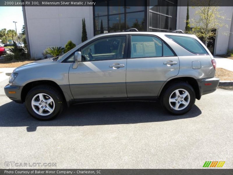 Millennium Silver Metallic / Ivory 2000 Lexus RX 300