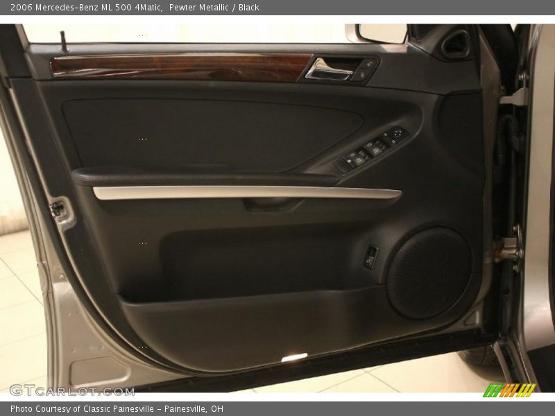 Pewter Metallic / Black 2006 Mercedes-Benz ML 500 4Matic