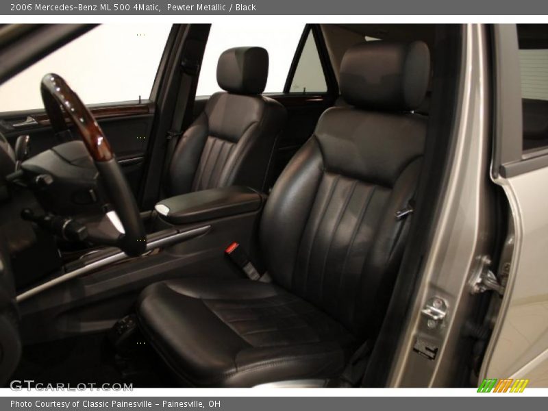Pewter Metallic / Black 2006 Mercedes-Benz ML 500 4Matic