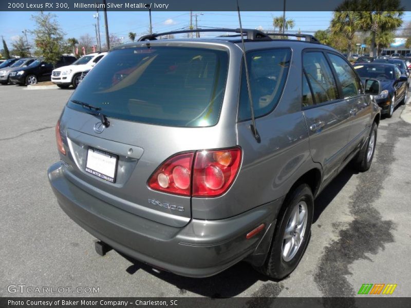 Millennium Silver Metallic / Ivory 2000 Lexus RX 300