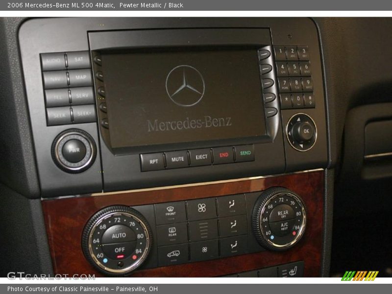 Pewter Metallic / Black 2006 Mercedes-Benz ML 500 4Matic