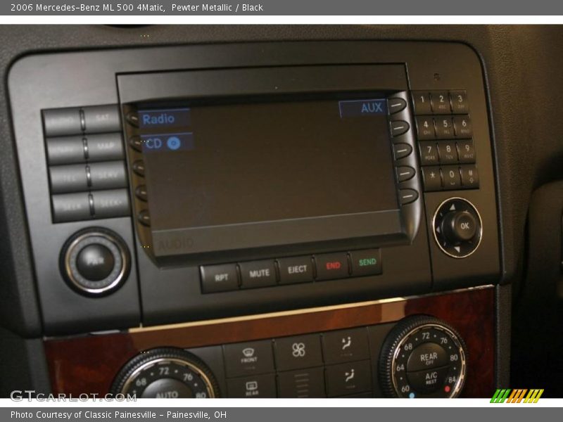 Pewter Metallic / Black 2006 Mercedes-Benz ML 500 4Matic