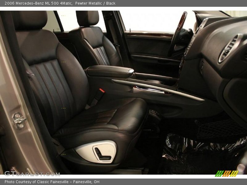 Pewter Metallic / Black 2006 Mercedes-Benz ML 500 4Matic