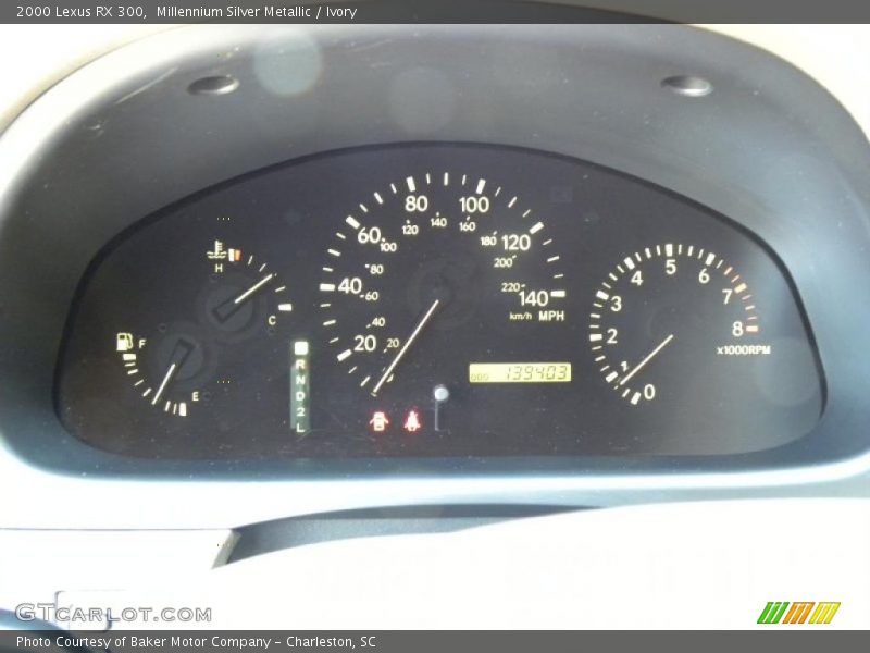 Millennium Silver Metallic / Ivory 2000 Lexus RX 300