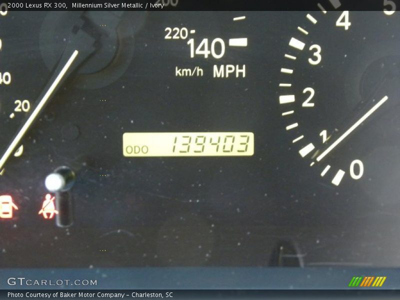 Millennium Silver Metallic / Ivory 2000 Lexus RX 300