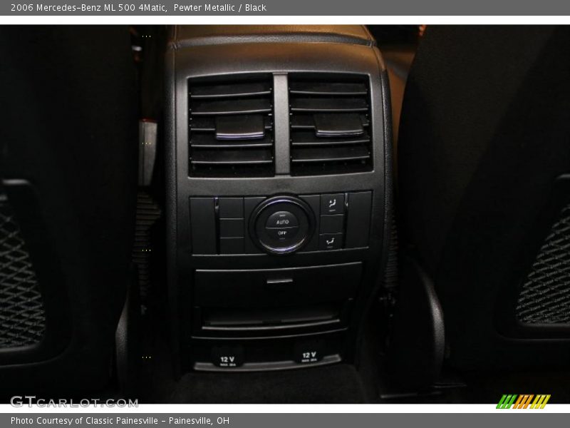 Pewter Metallic / Black 2006 Mercedes-Benz ML 500 4Matic