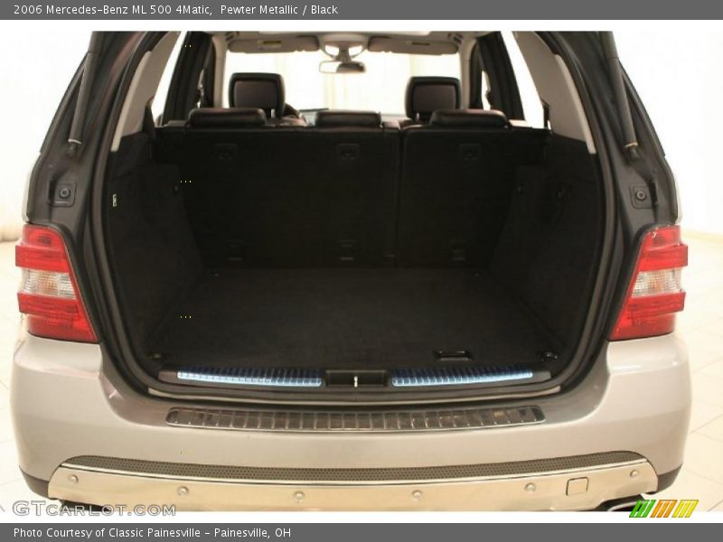 Pewter Metallic / Black 2006 Mercedes-Benz ML 500 4Matic