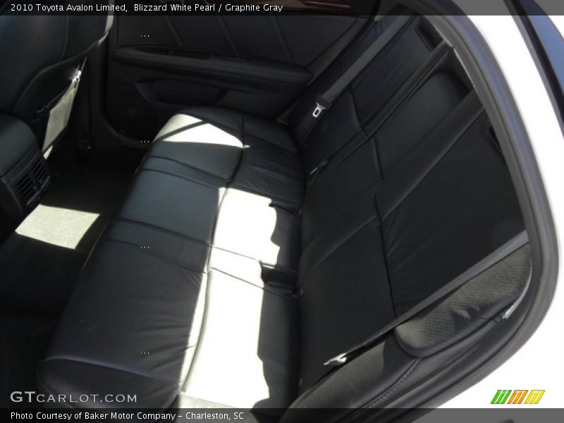 Blizzard White Pearl / Graphite Gray 2010 Toyota Avalon Limited