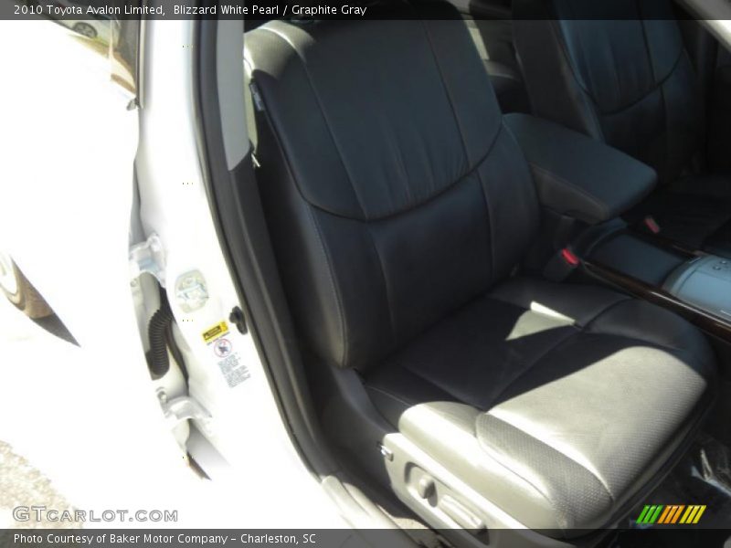 Blizzard White Pearl / Graphite Gray 2010 Toyota Avalon Limited