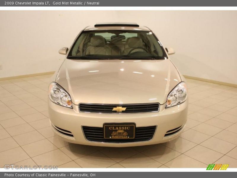 Gold Mist Metallic / Neutral 2009 Chevrolet Impala LT
