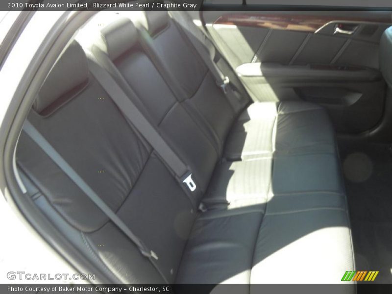 Blizzard White Pearl / Graphite Gray 2010 Toyota Avalon Limited