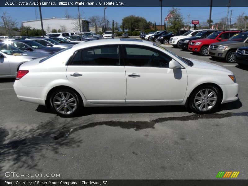 Blizzard White Pearl / Graphite Gray 2010 Toyota Avalon Limited