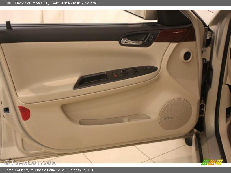 Gold Mist Metallic / Neutral 2009 Chevrolet Impala LT