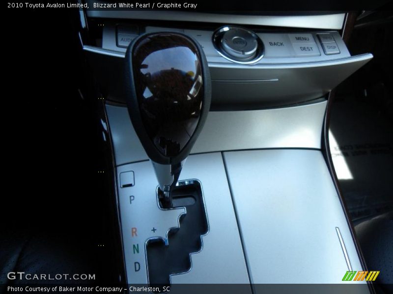 Blizzard White Pearl / Graphite Gray 2010 Toyota Avalon Limited