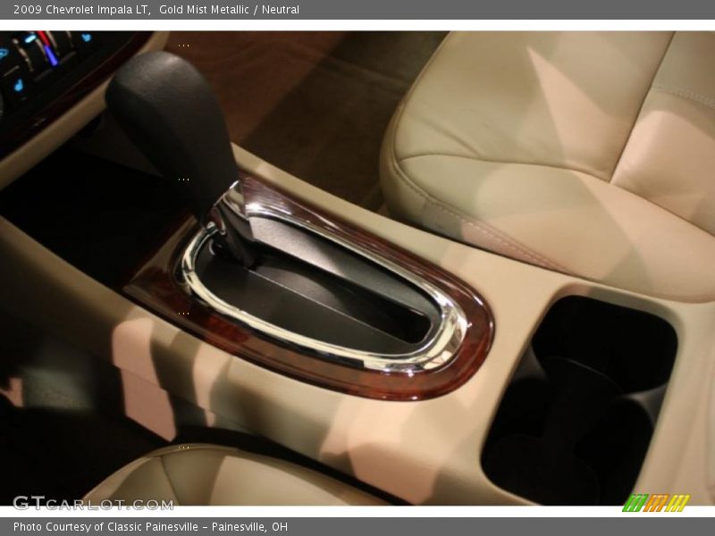 Gold Mist Metallic / Neutral 2009 Chevrolet Impala LT